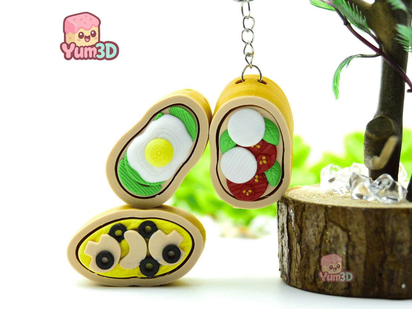 Yum3D-Tiny Bruschetta Bite Set of Clicker Keychains_07.png