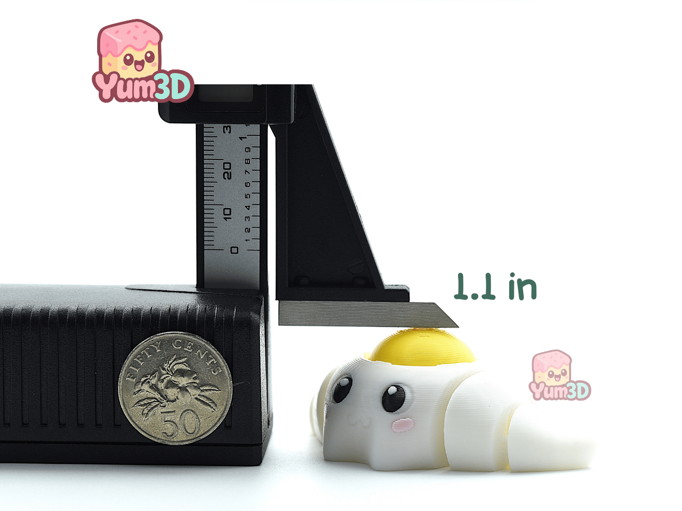 Yum3D-Cute Egg Stingray Articulated Fidget Clicker Keychain_04.png