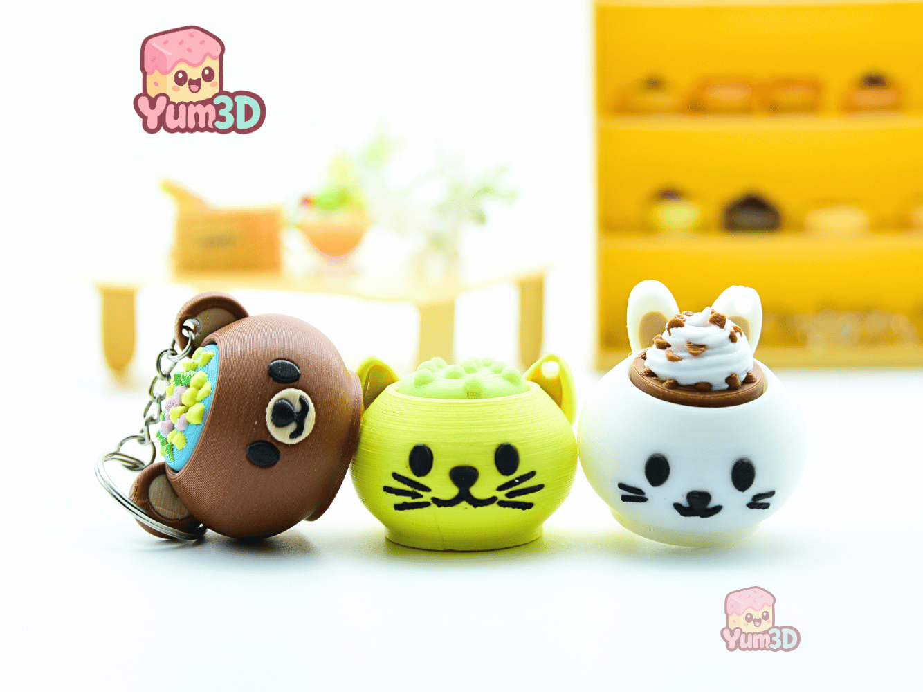 Yum3D-Animal Cups Set of Clicker Keychains_09.png