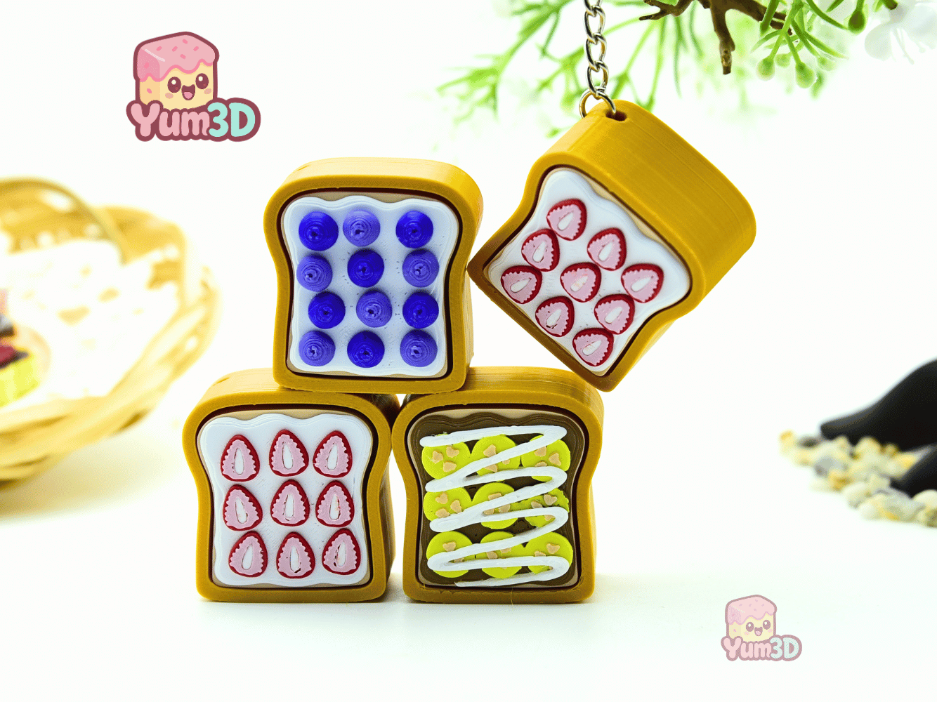 Yum3D-Sweet Toast Fidget Clicker Keychain_06.png