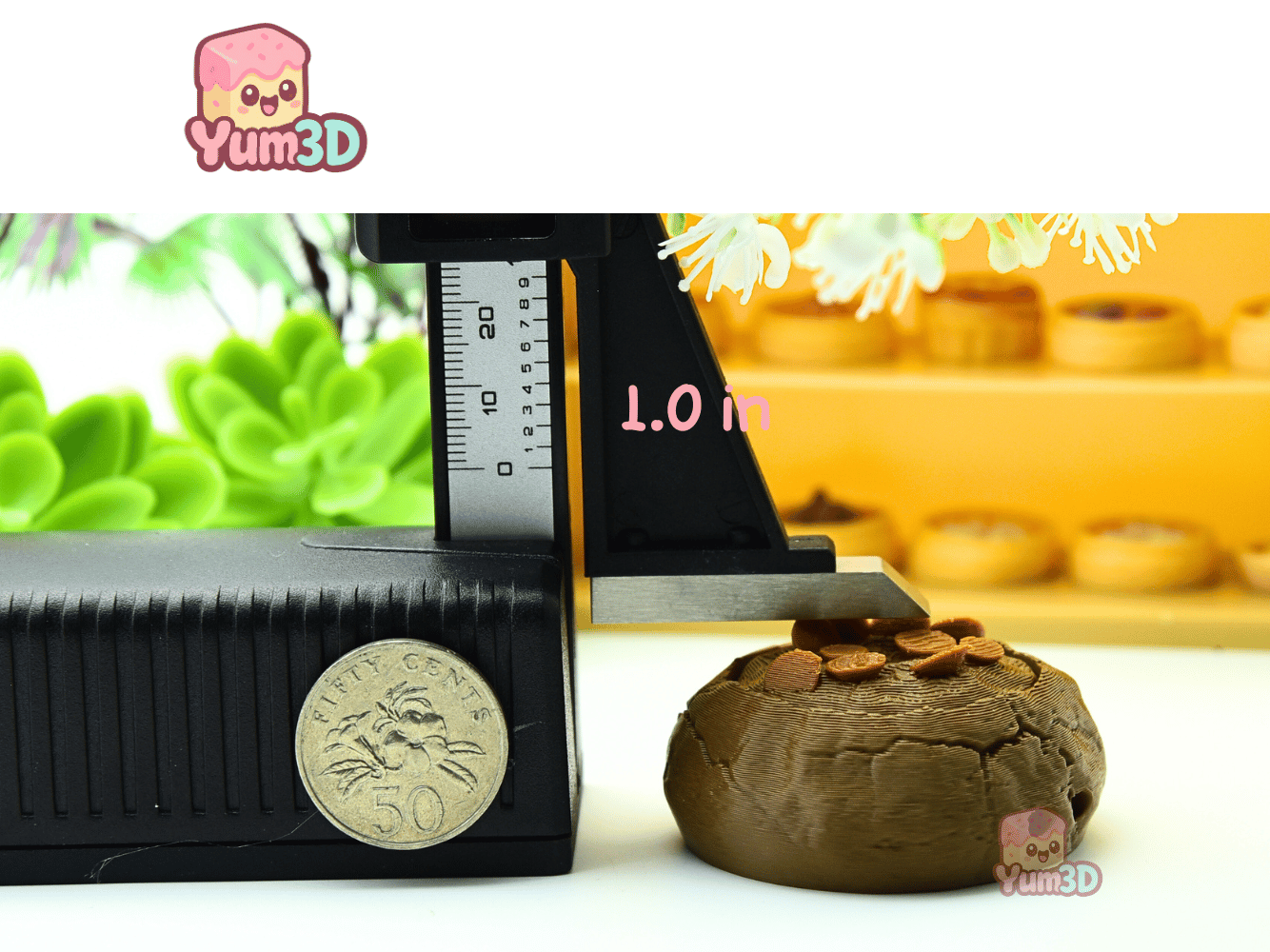 Yum3D-Chocolate Chip Cookie Fidget Clicker Keychain_04.png