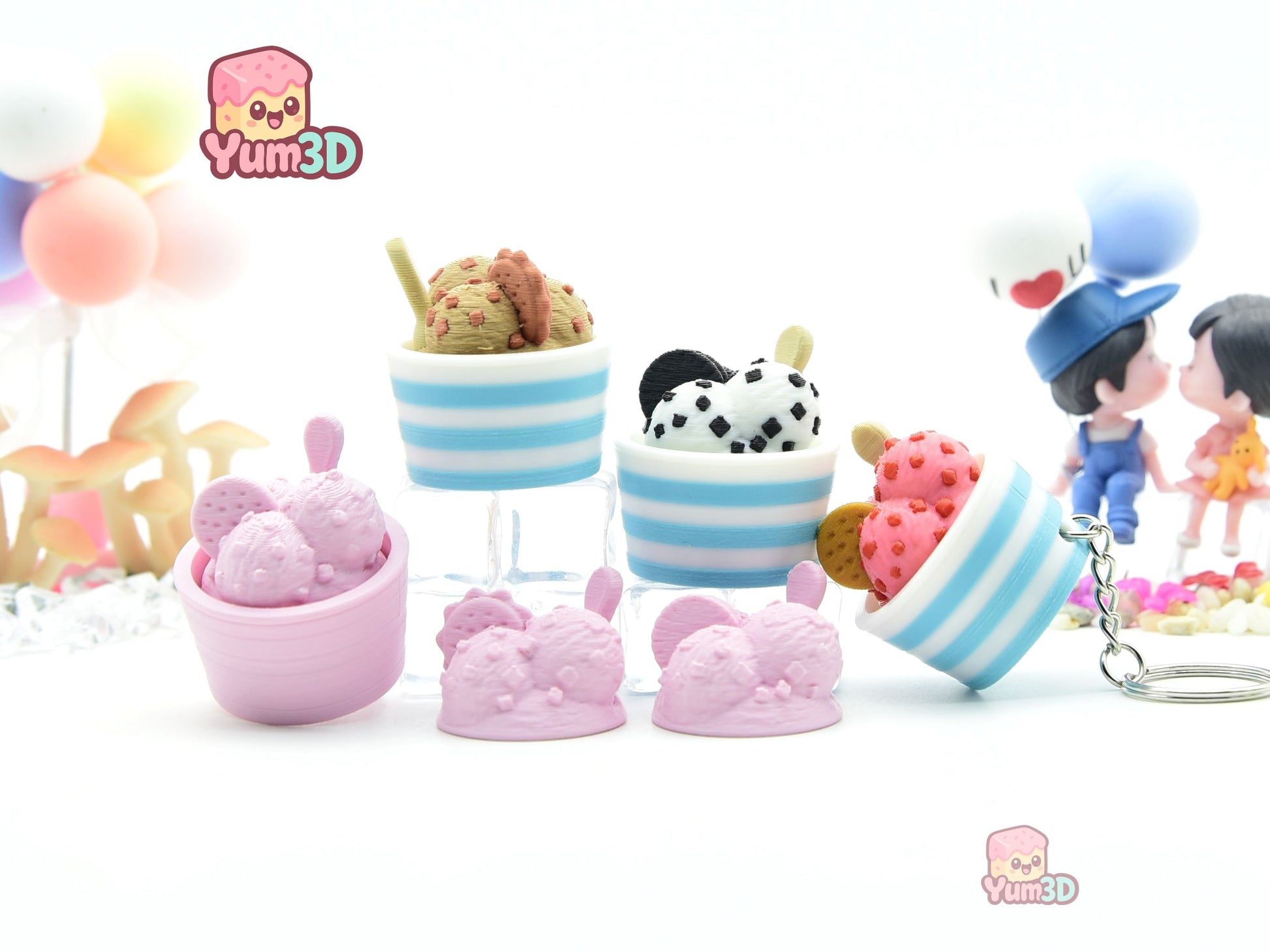 Yum3D-Ice Cream Cups Set of Clicker Keychains_07.jpg