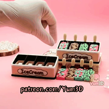 Yum3D-Ice Cream Scoop Fidget Clicker Keychain_10.gif