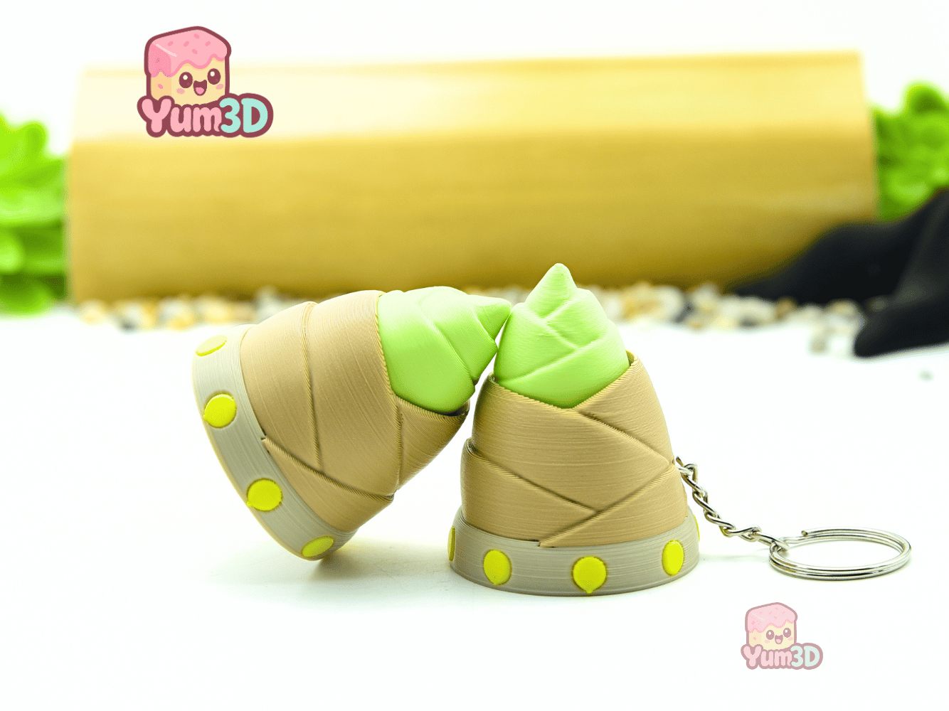 Yum3D-Clicky Bamboo Shoot Fidget Clicker Keychain_09.png