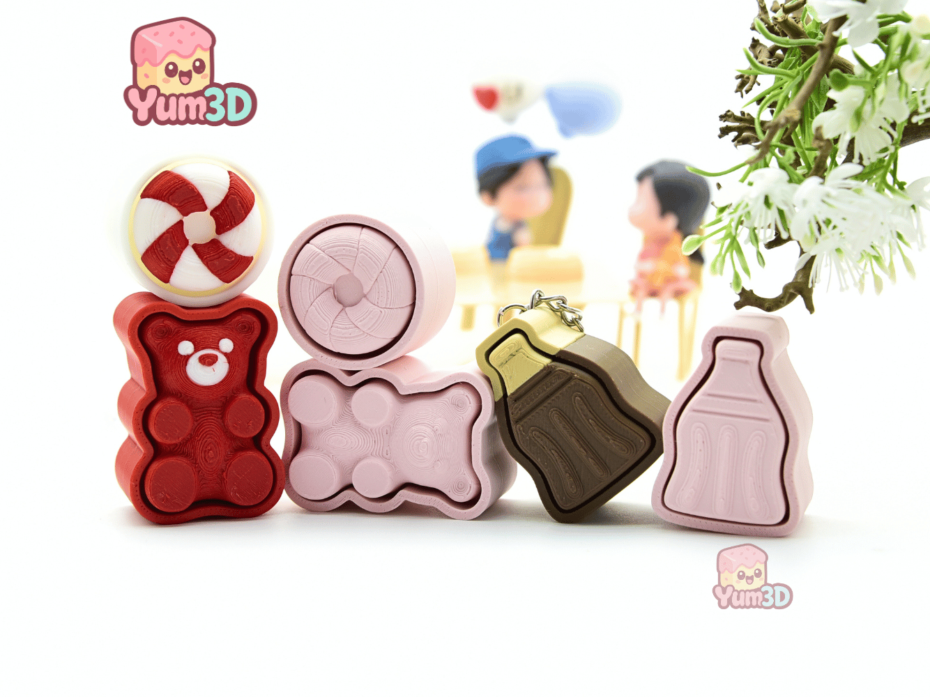Yum3D-Sweet Candy Gummy Set of Clicker Keychains_08.png