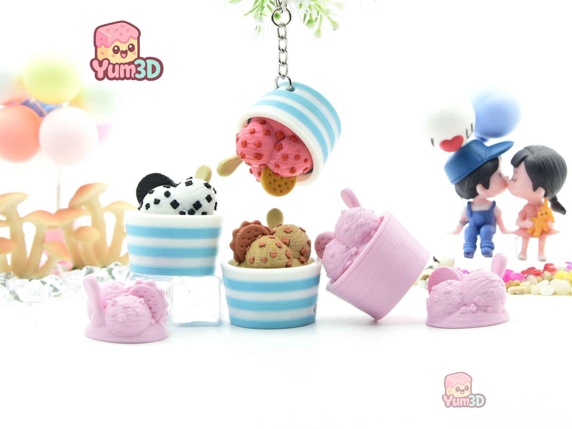 Yum3D-Ice Cream Cups Set of Clicker Keychains_04.jpg