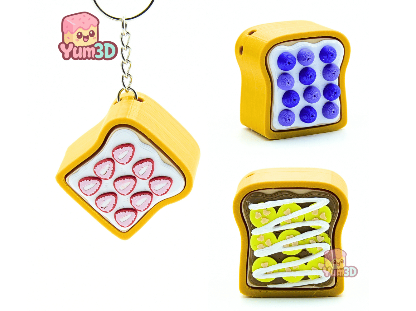 Yum3D-Sweet Toast Fidget Clicker Keychain_02.png