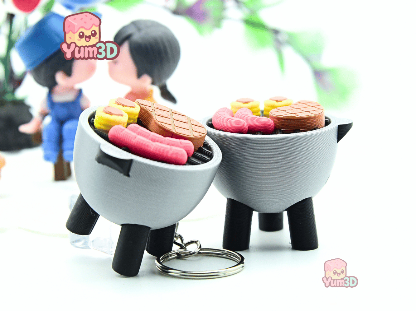 Yum3D-Playful Bbq Grill Buddy Fidget Clicker Keychain_10.png